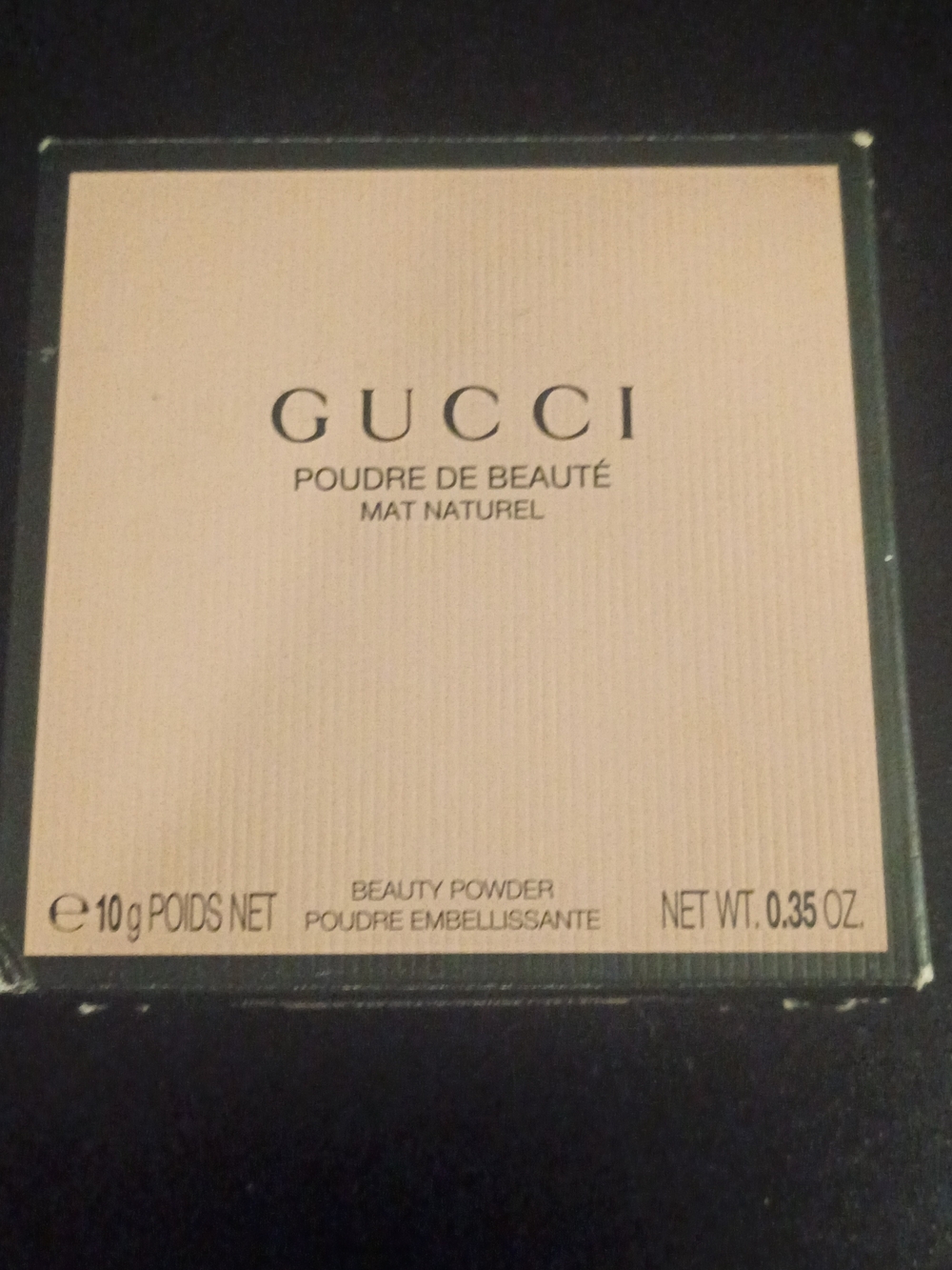Gucci Poudre de Beauté Mat Naturel - Beige Beauty Powder